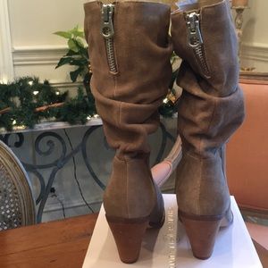 Chinese Laundry Stella split suede Booties in Mink